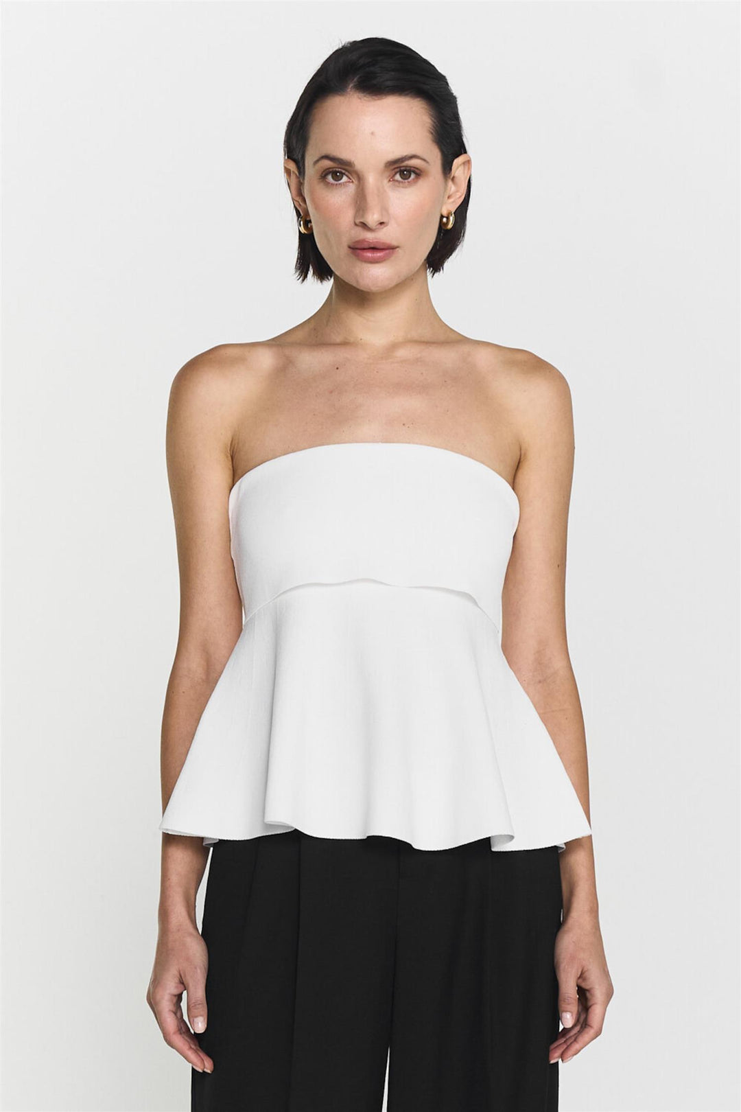 Ami Top Off White