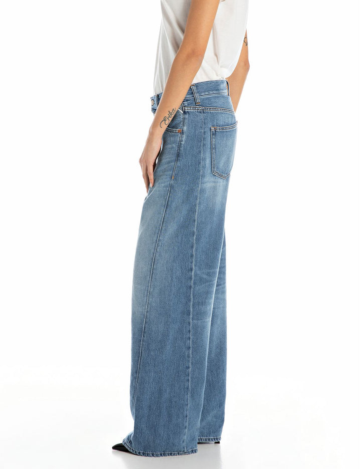Narja Pants Mid Blue