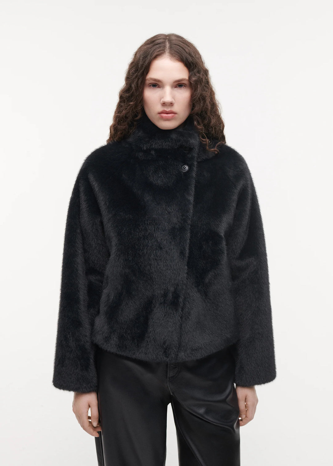 Mallow Faux Mink Dark Grey