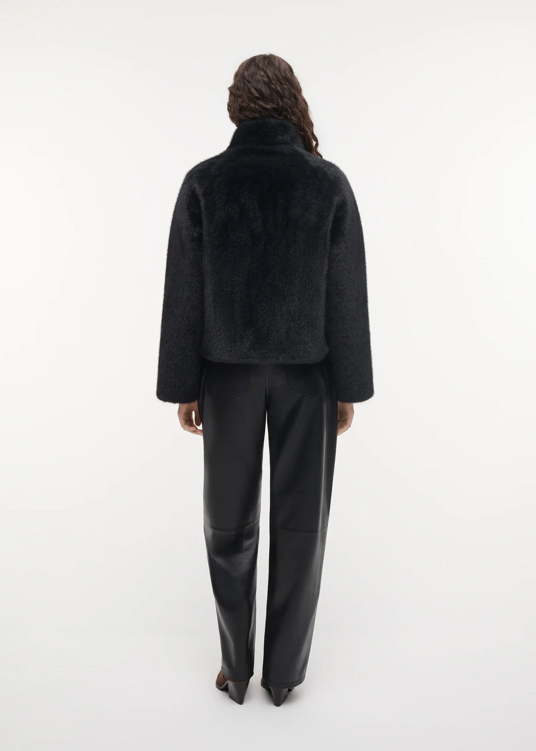 Mallow Faux Mink Dark Grey
