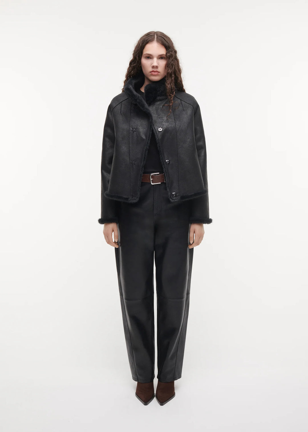 Mallow Faux Mink Dark Grey