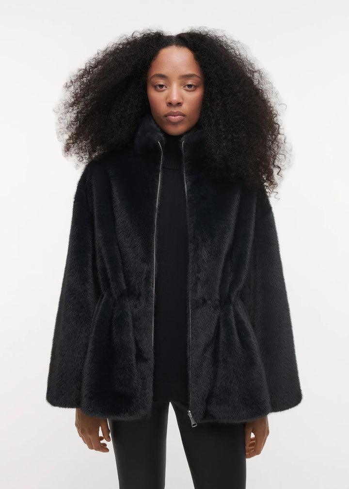 Frankie Faux Mink Dark Grey