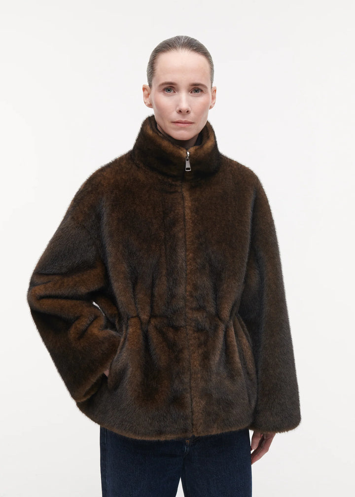 Frankie Faux Mink Choco