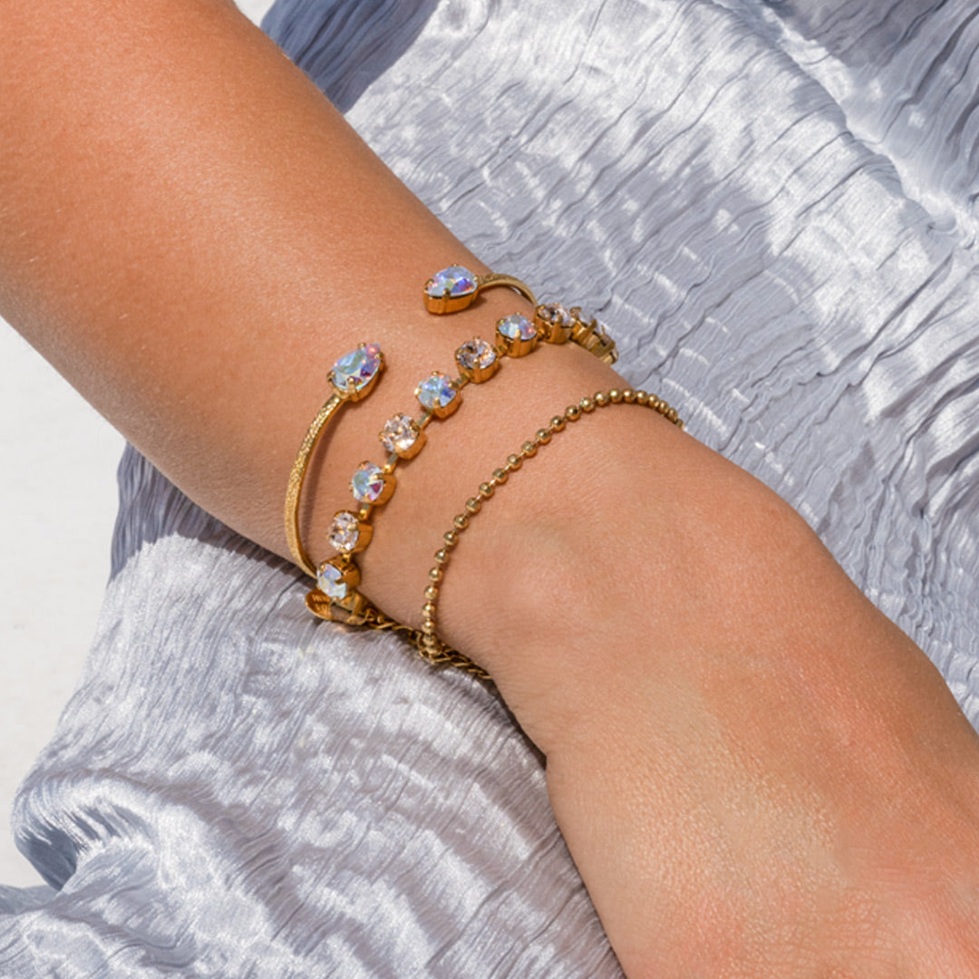 Petite Drop Bracelet Gold Aurore Boreale