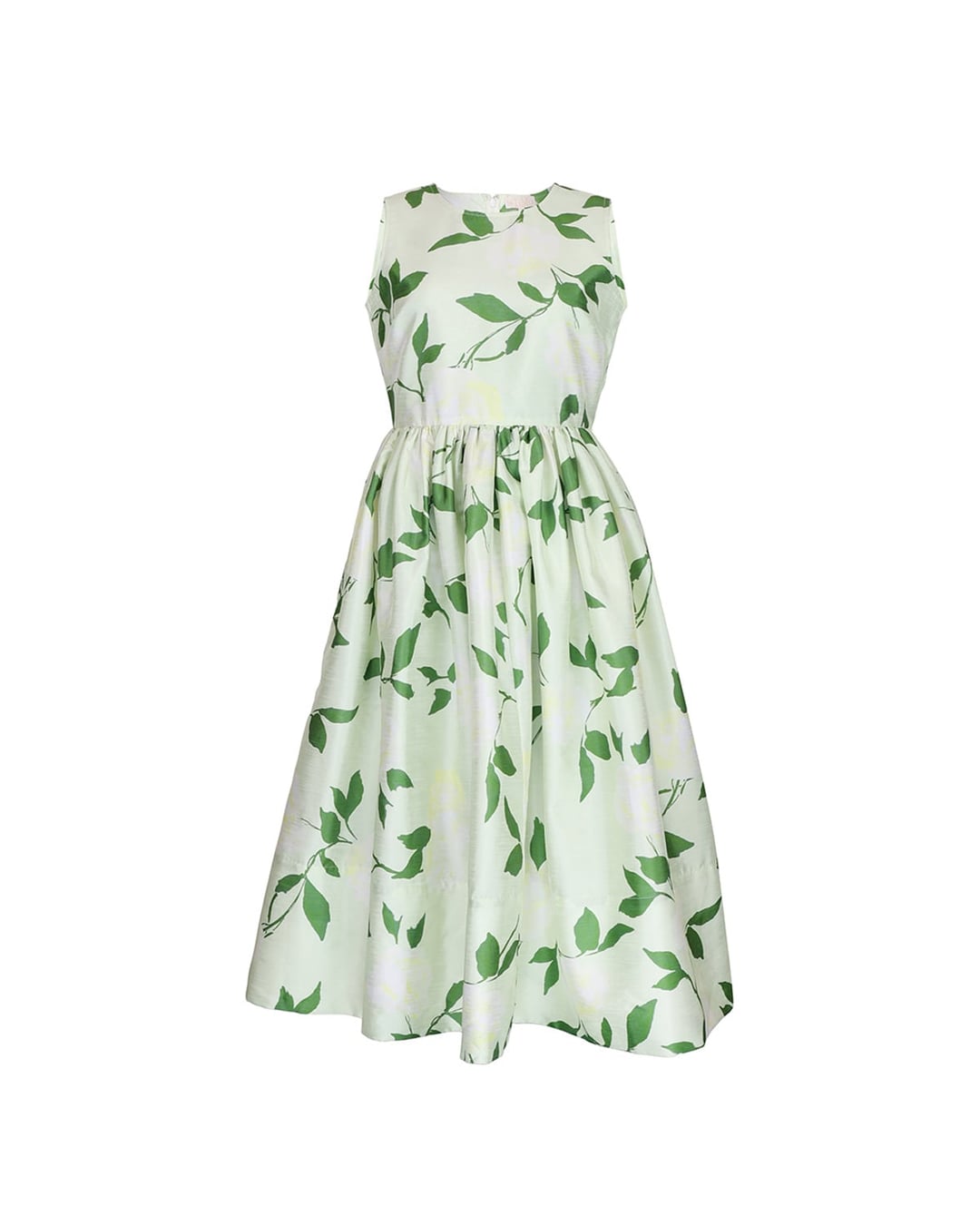 Taffeta Midi Dress Soft Pastel