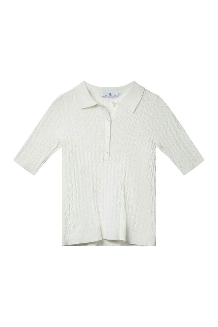 Azur Cable Sweater Offwhite