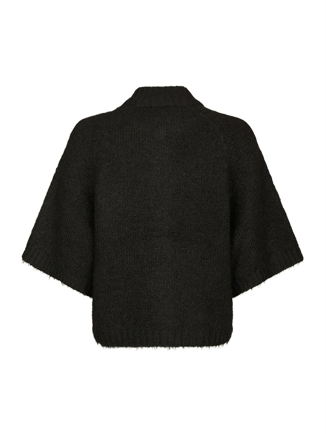 Benuta Fluffy Knit Cardigan Dark Brown