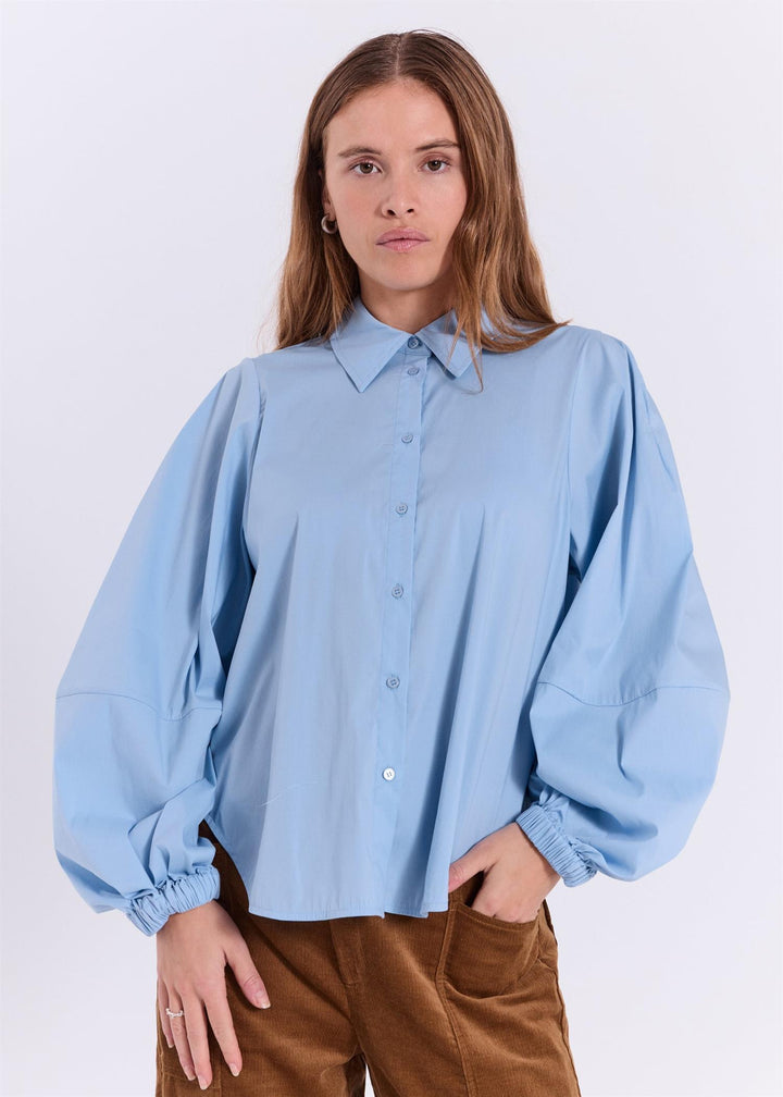 Otilia LS Shirt Blue
