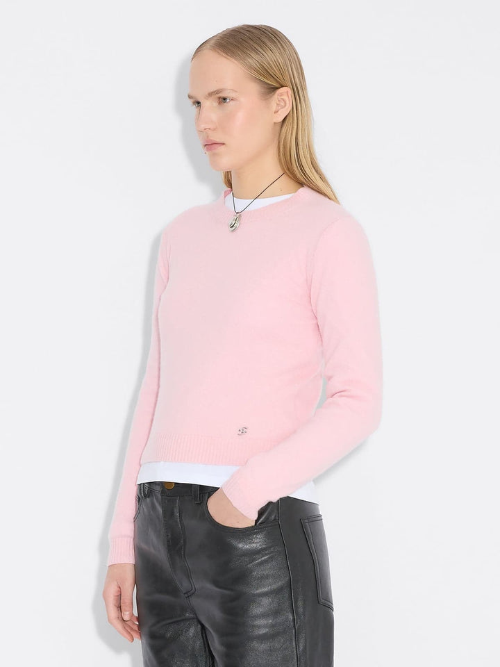 Cashmere Crewneck Sweater Pink