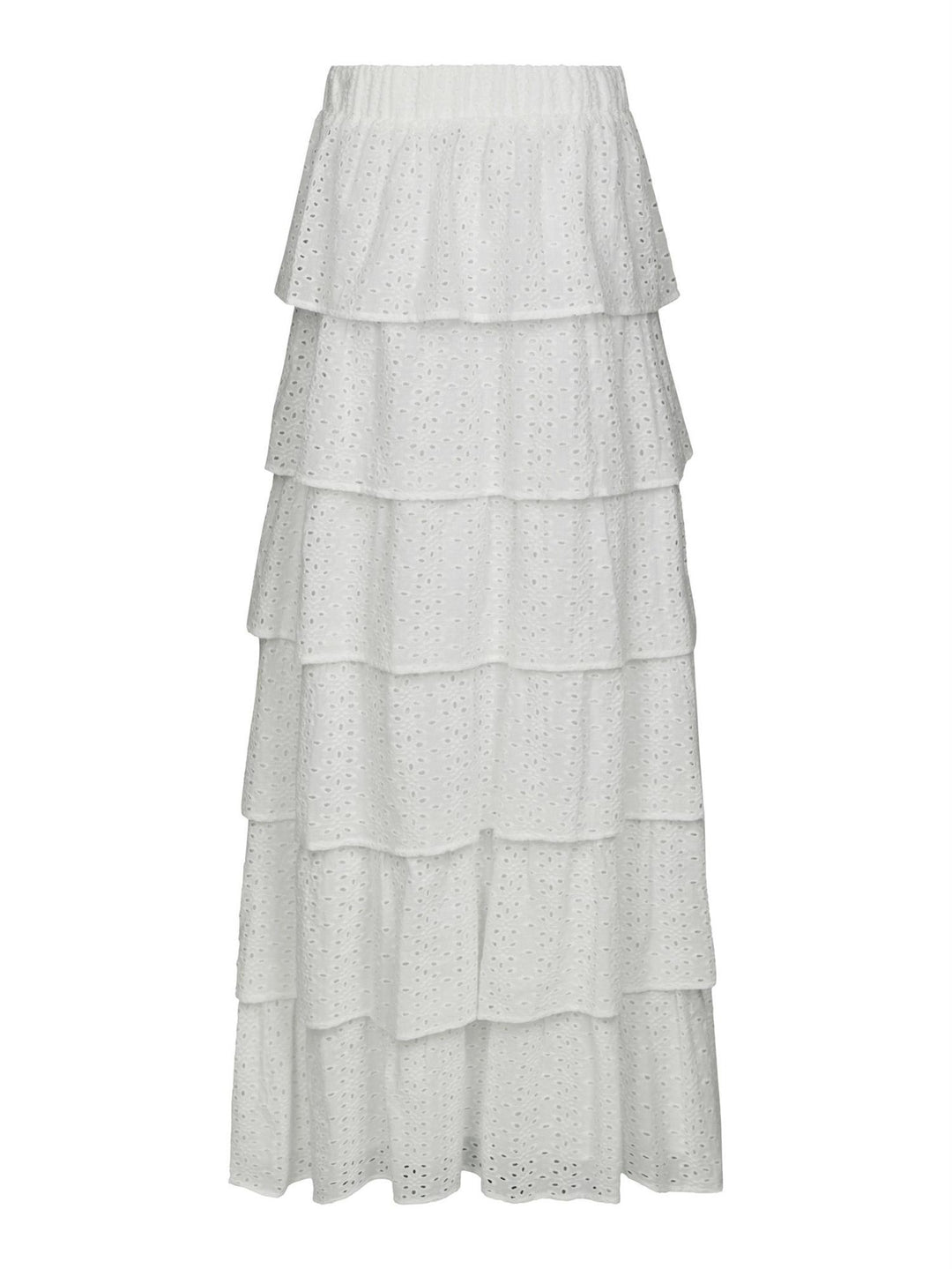 Morris Emb Skirt Off White