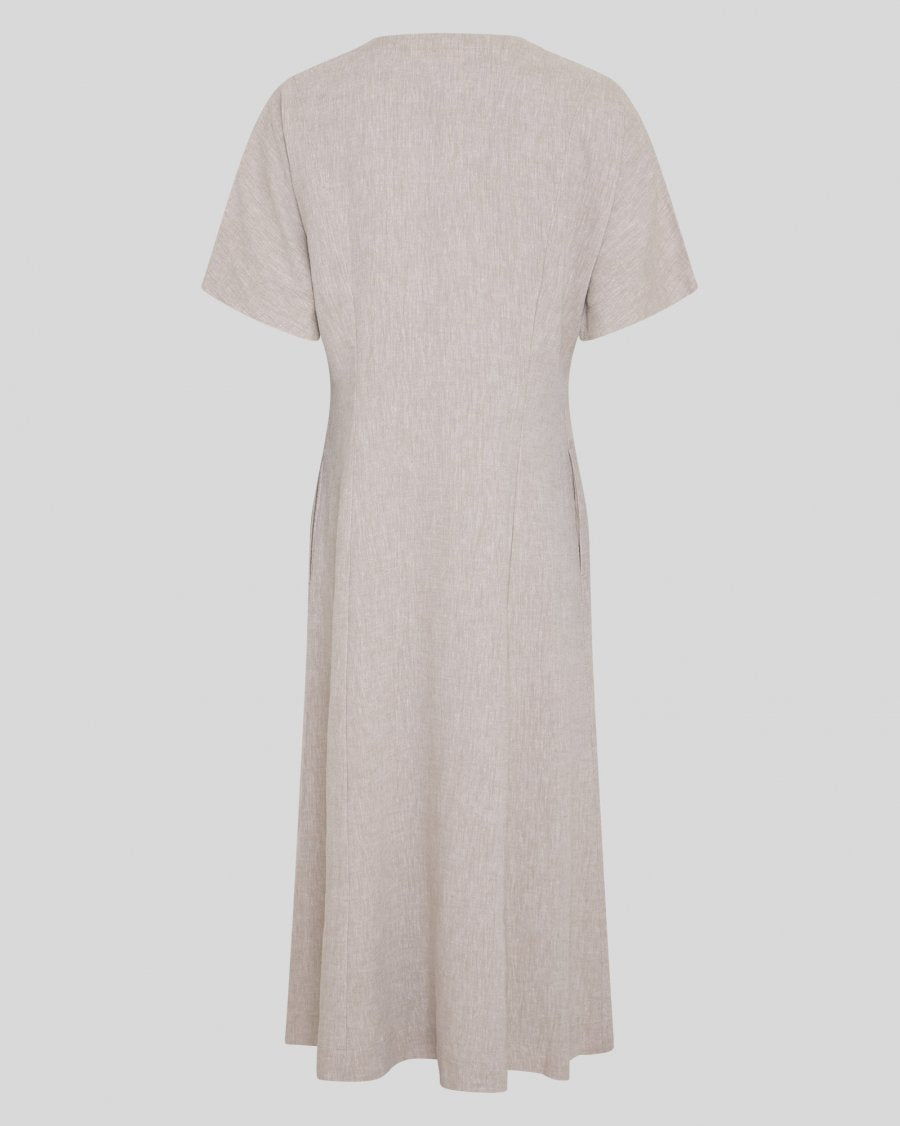 Viana Ginia 2/4 Dress Sand Melange
