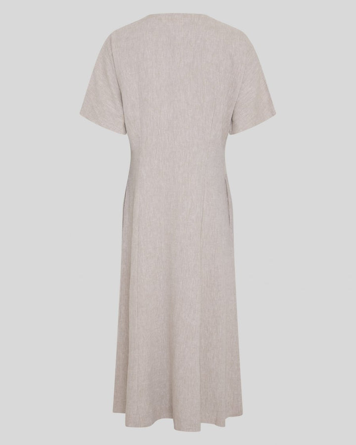 Viana Ginia 2/4 Dress Sand Melange