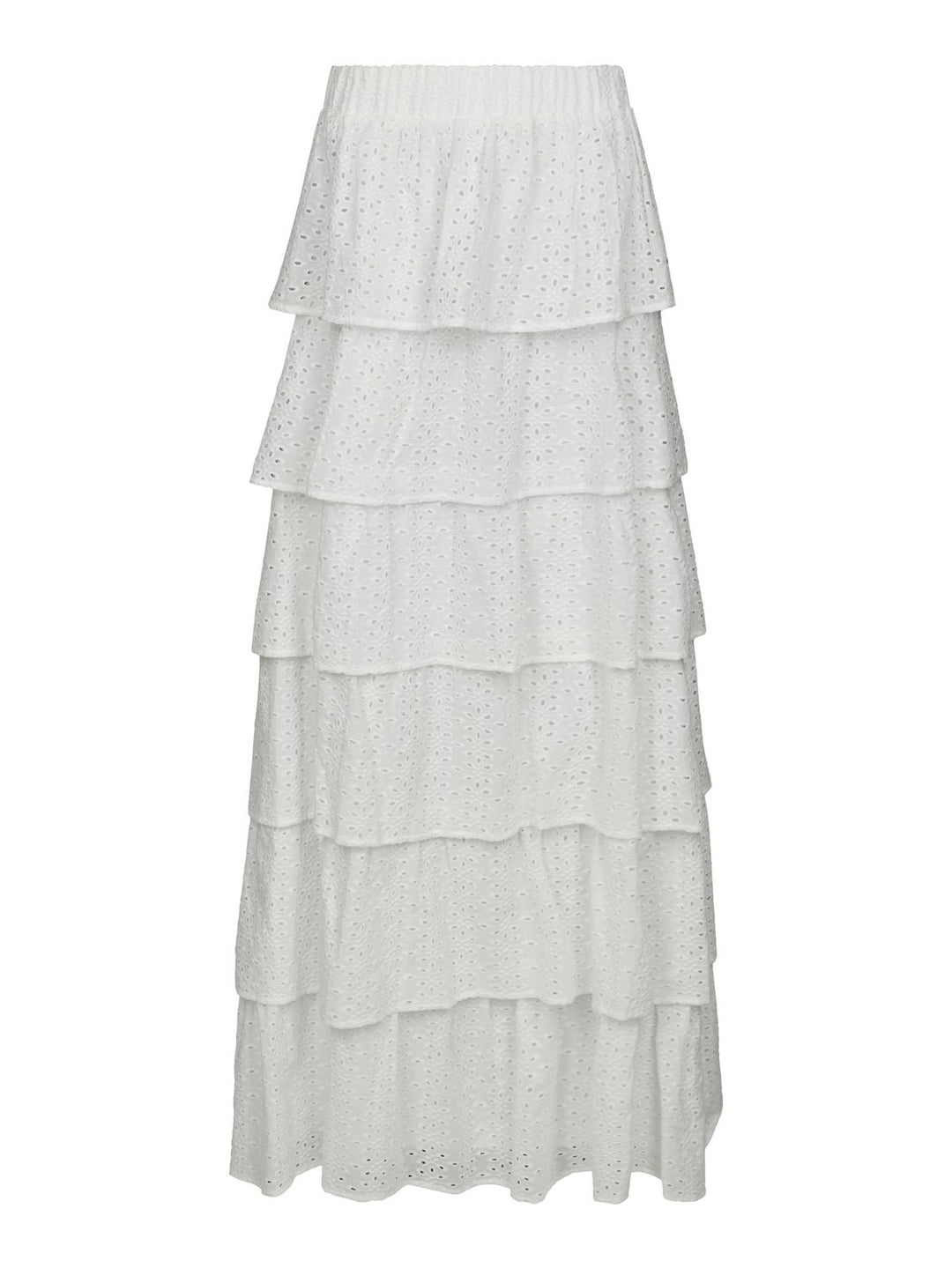 Morris Emb Skirt Off White