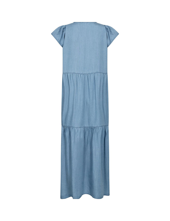 Rora 3 Dress Mid Blue Denim