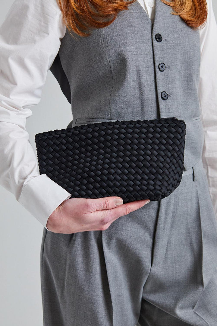 Portofino Medium Cosmetic Case Onyx