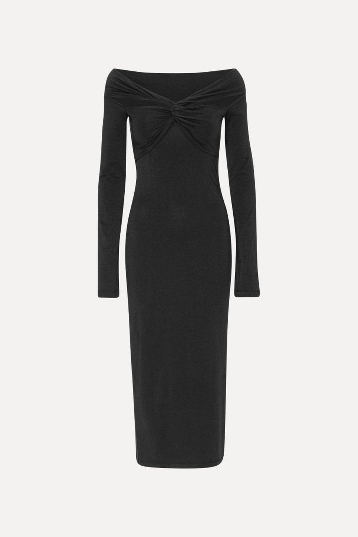 Off Shoulder Dress Black