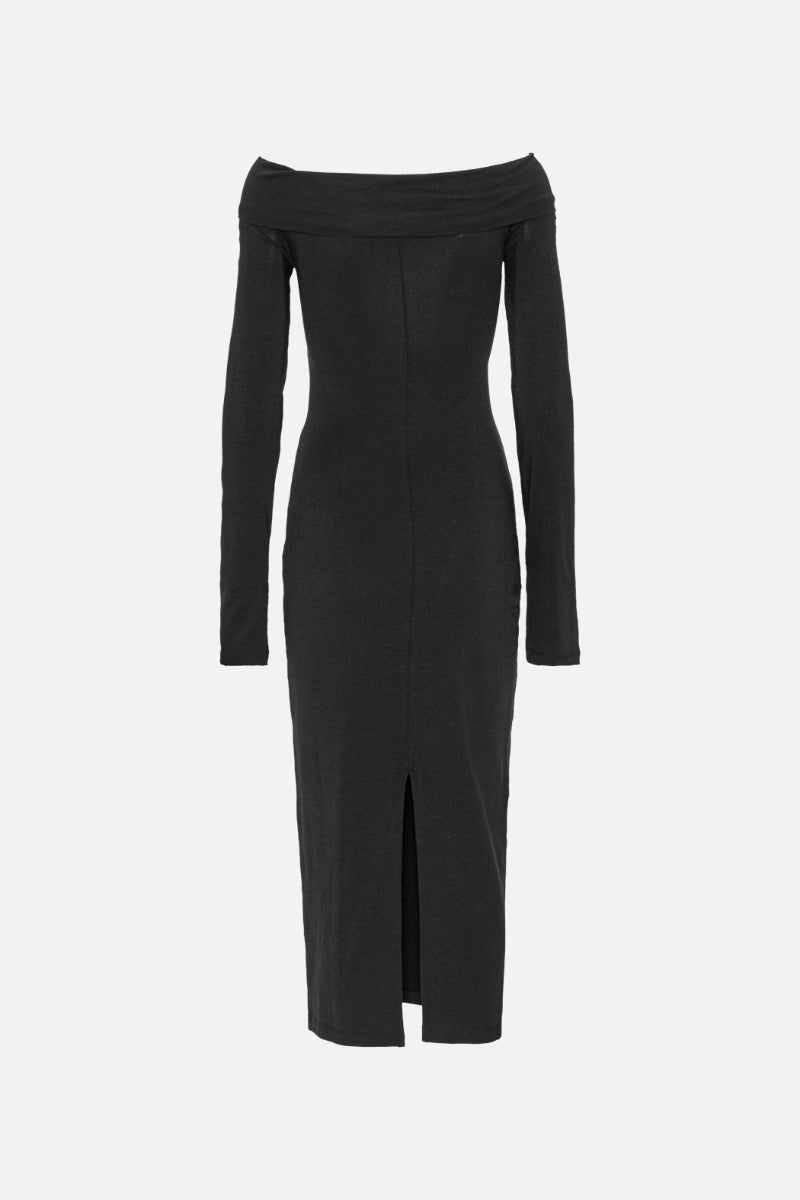 Off Shoulder Dress Black