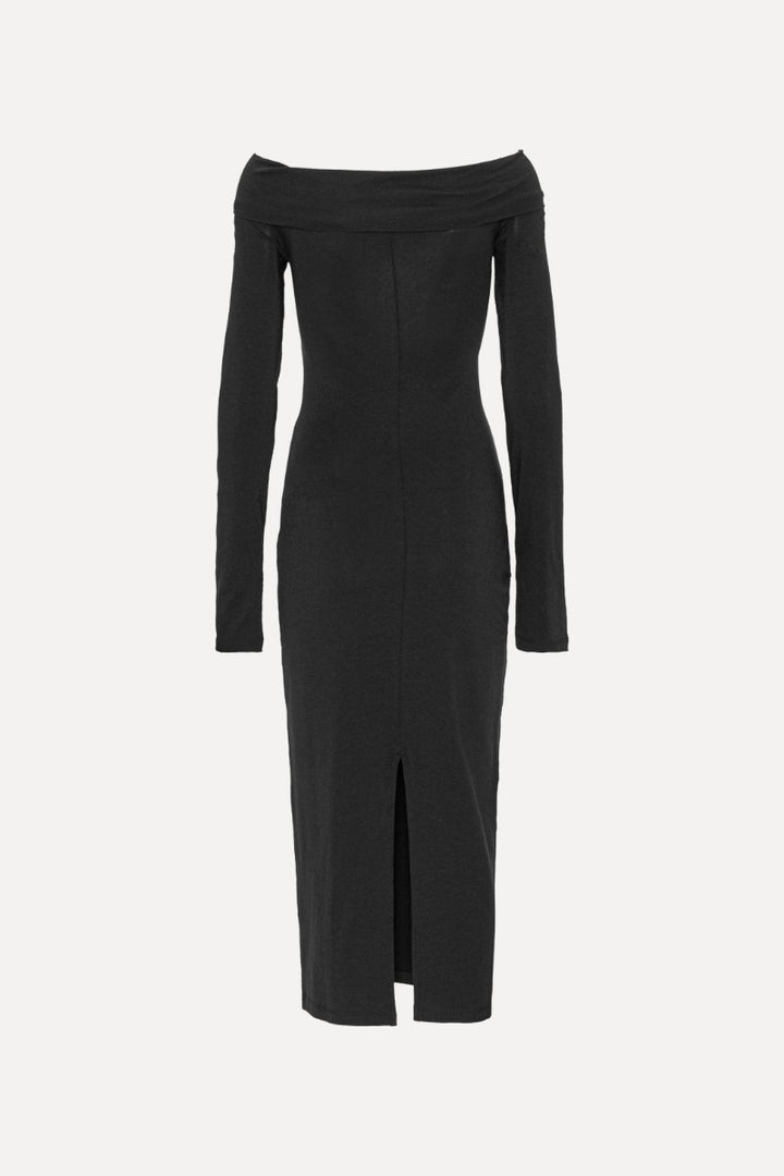 Off Shoulder Dress Black