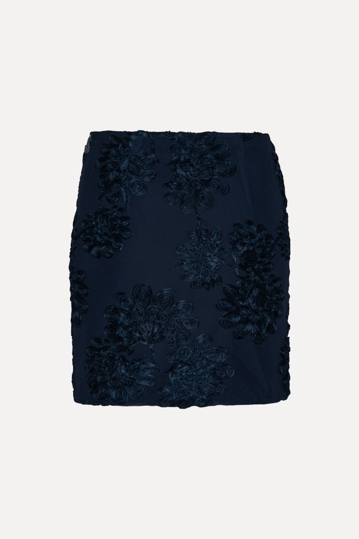 3D Mesh Mini Skirt. Blueprint