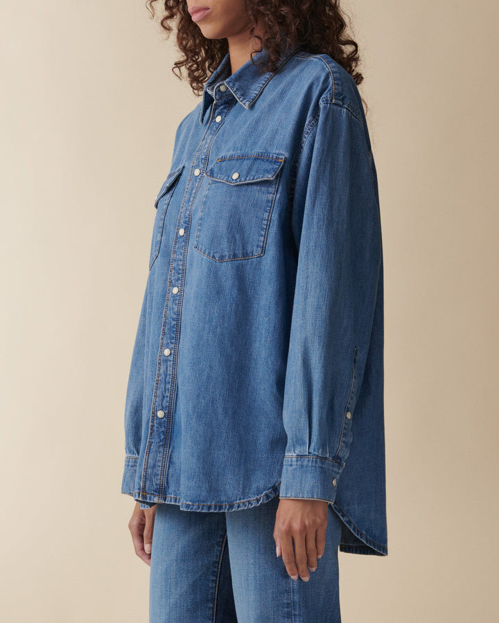 Angela Light Blue Vintage