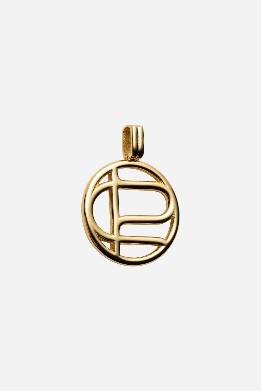 The Monogram Pendant Gold