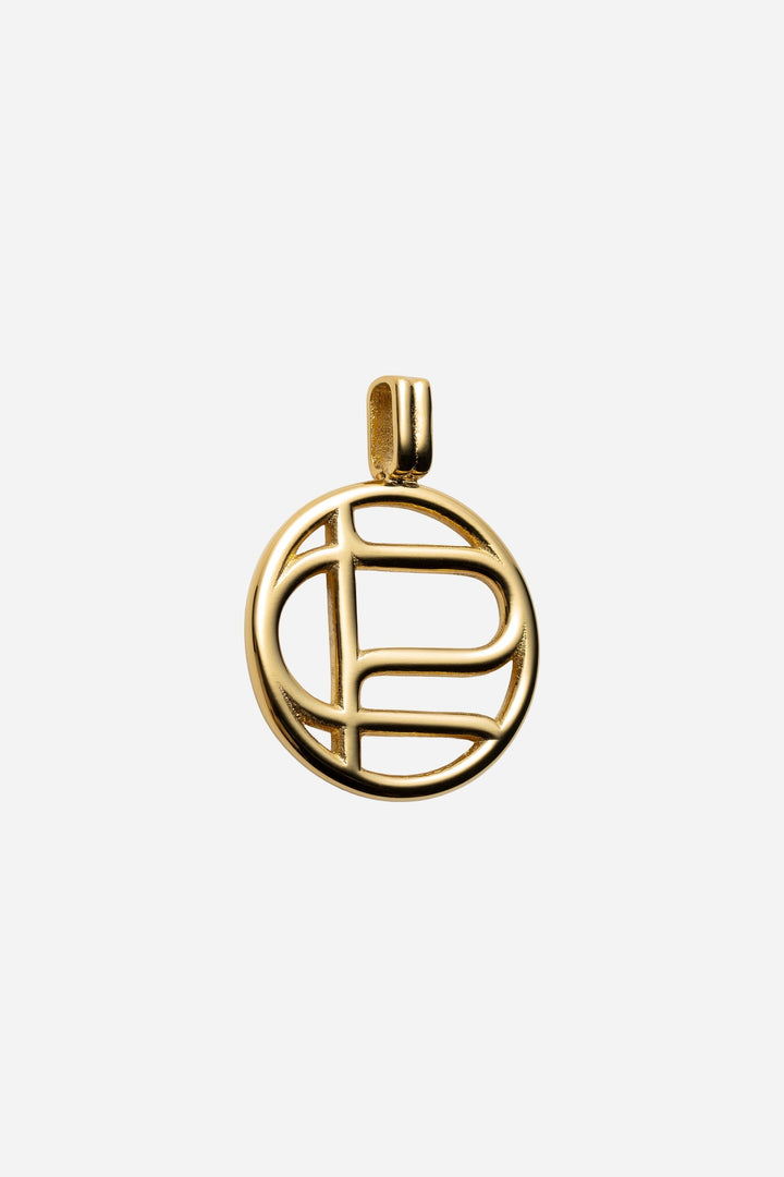 The Monogram Pendant Gold
