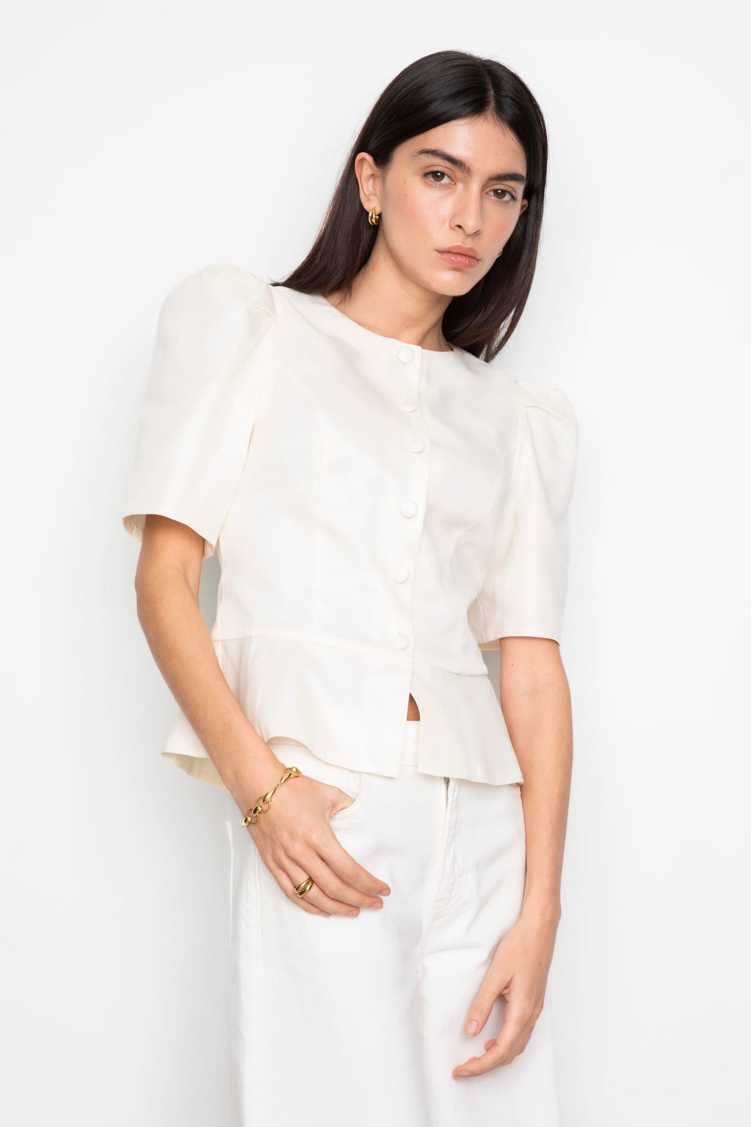 Sabina Blouse Cream