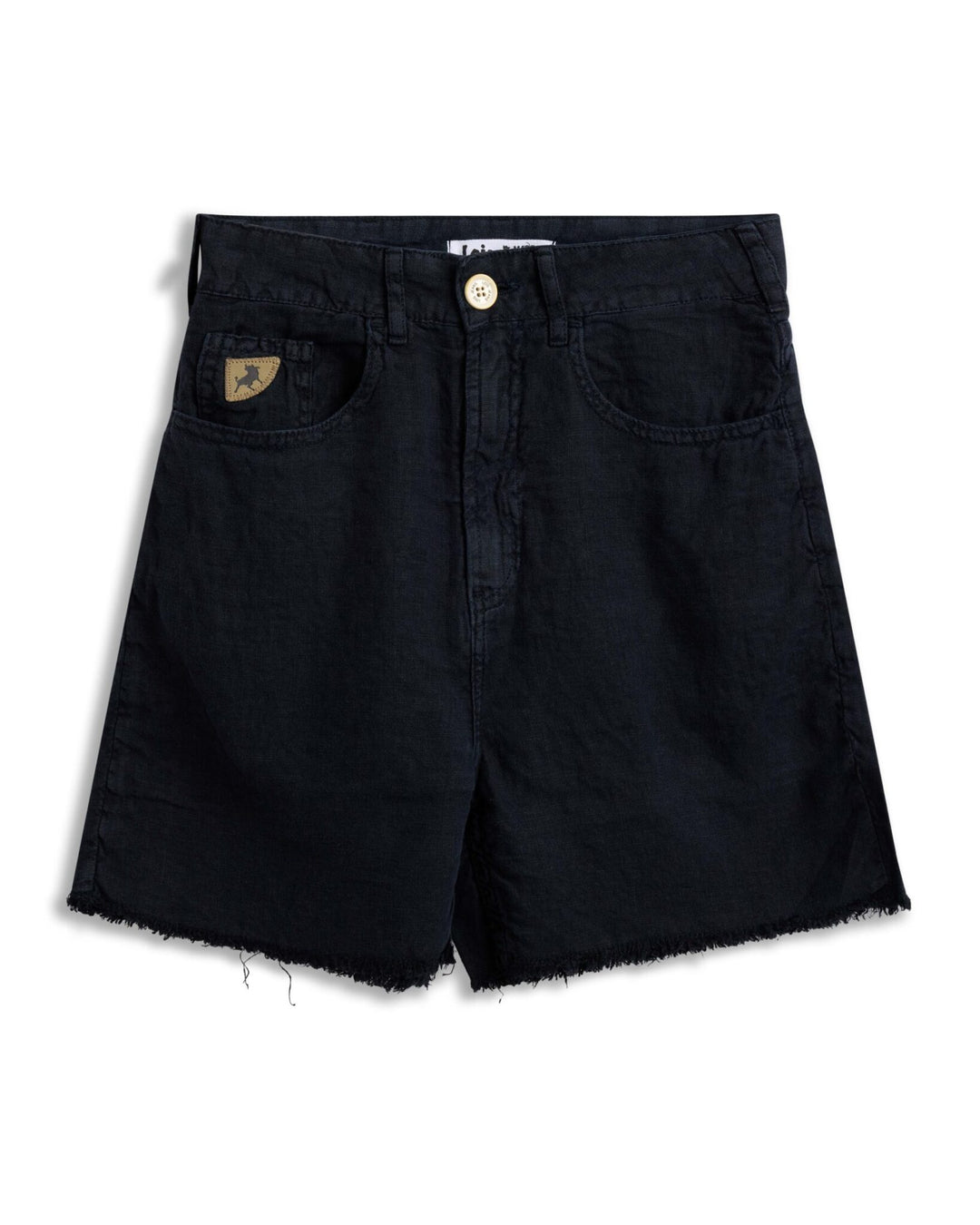 Maya Short Z Linen Summer Navy