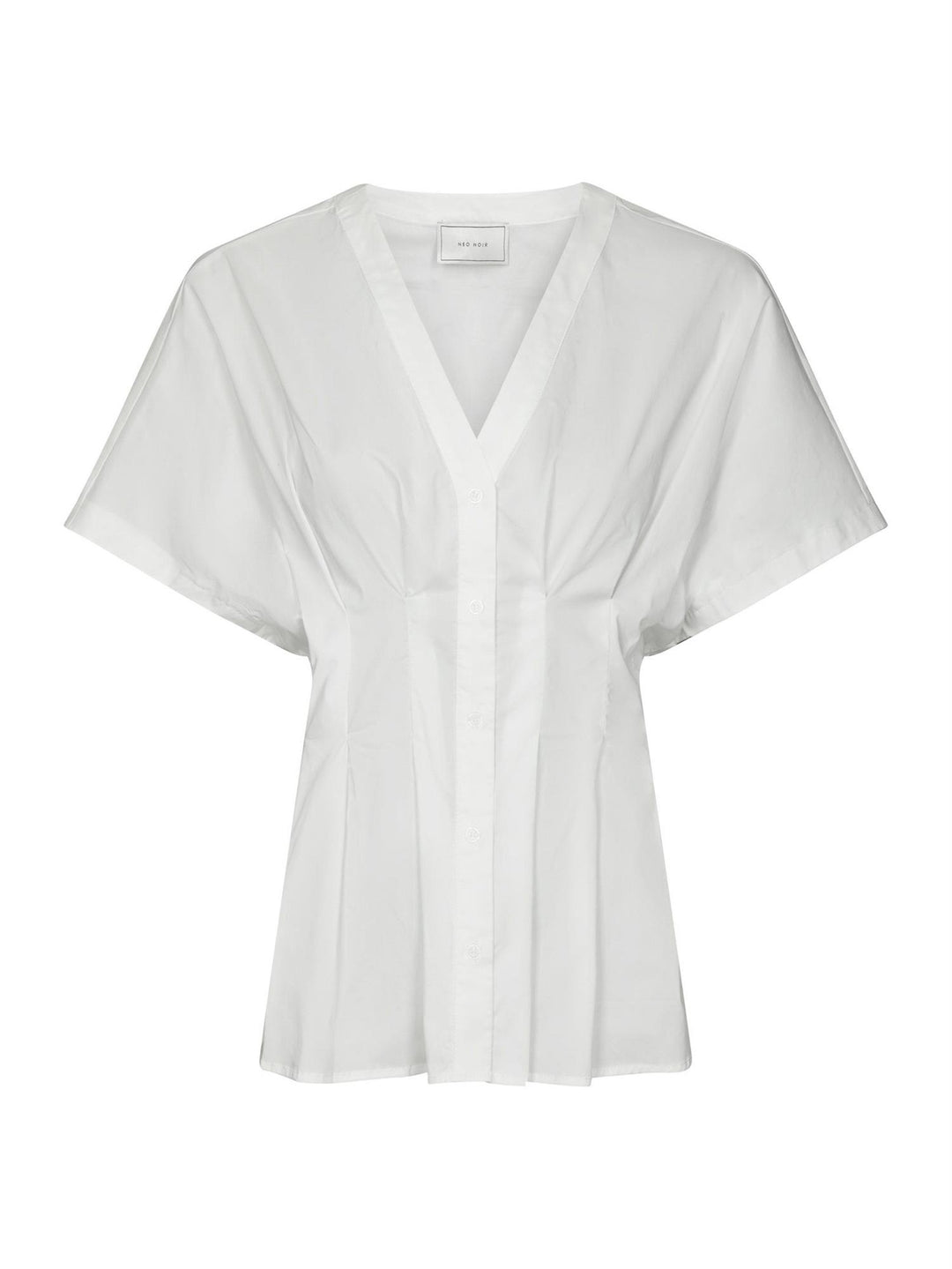 Adamma Poplin Blouse White
