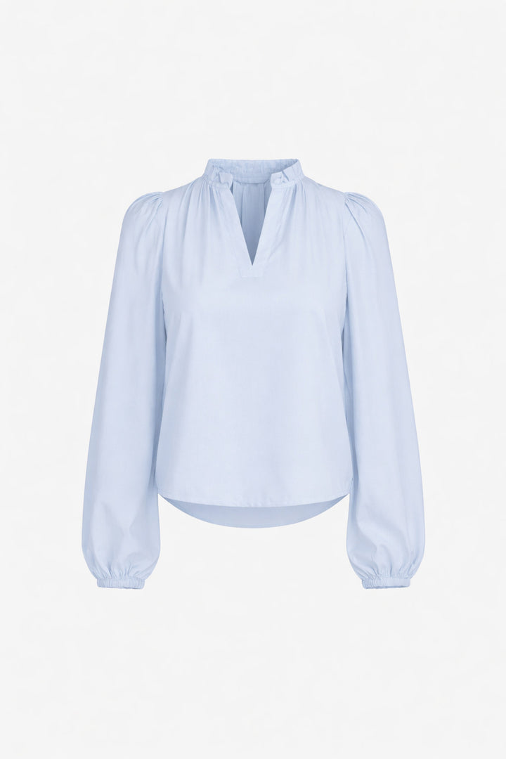 Infinity Blouse Light Blue