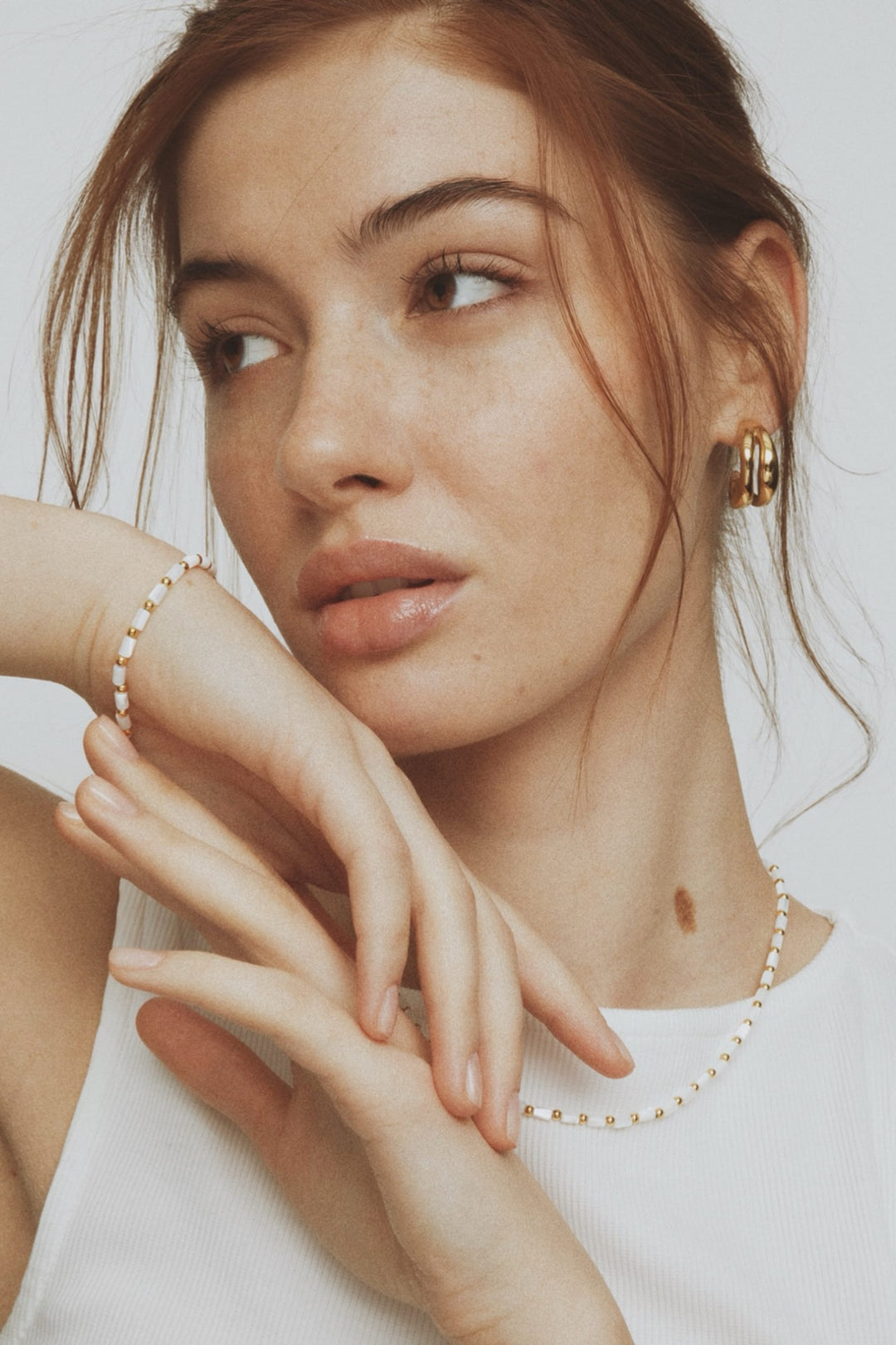 The White Shell Bracelet Off-White