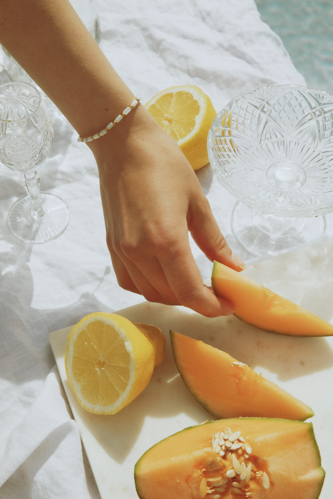 The White Shell Bracelet Off-White