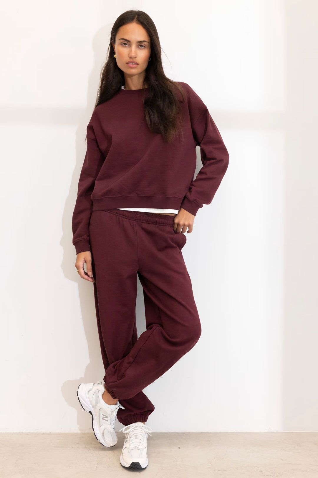 Mara Sweatshirt Deep Plum