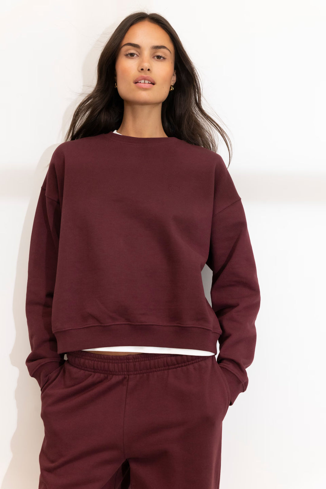 Mara Sweatshirt Deep Plum