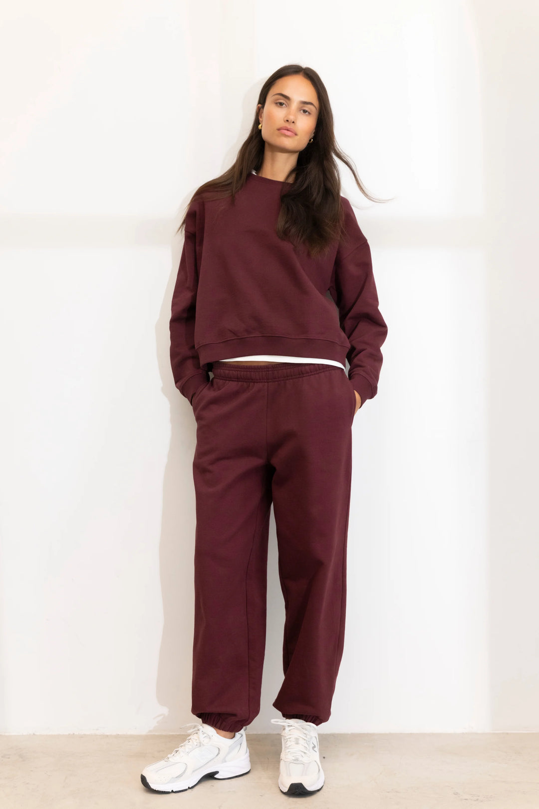 Mara Sweatshirt Deep Plum