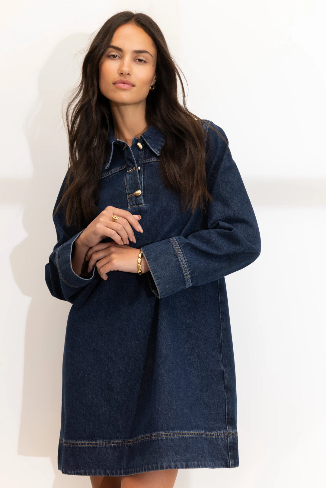 Alba Dress Dark Blue