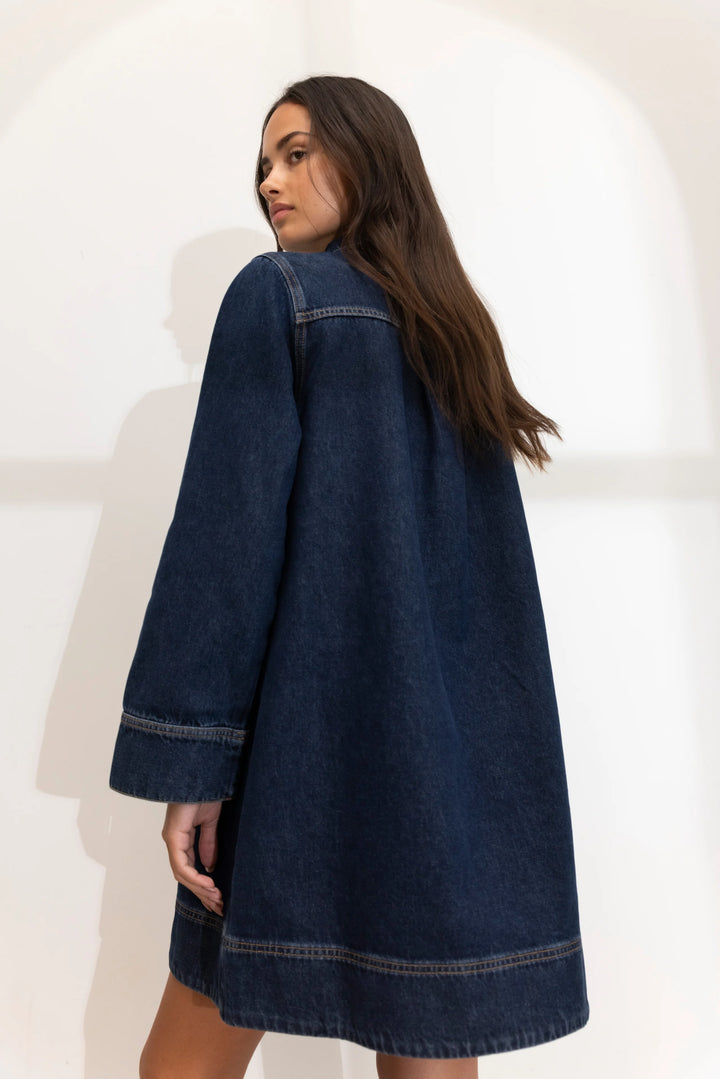 Alba Dress Dark Blue