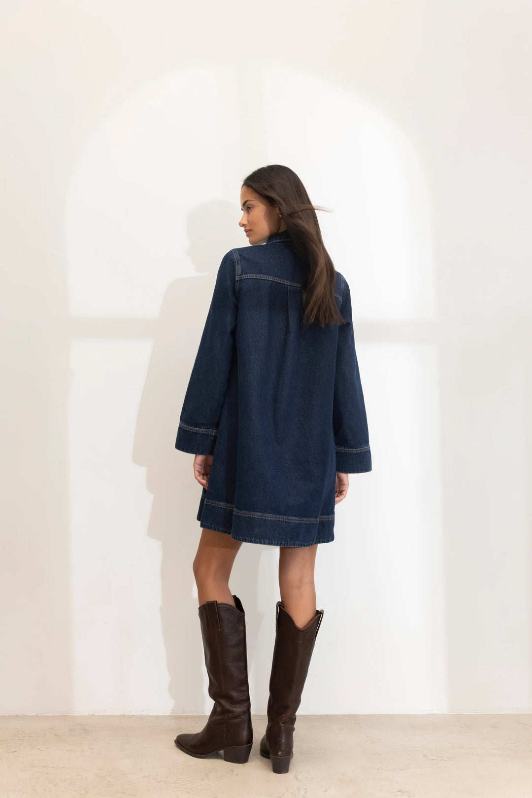 Alba Dress Dark Blue