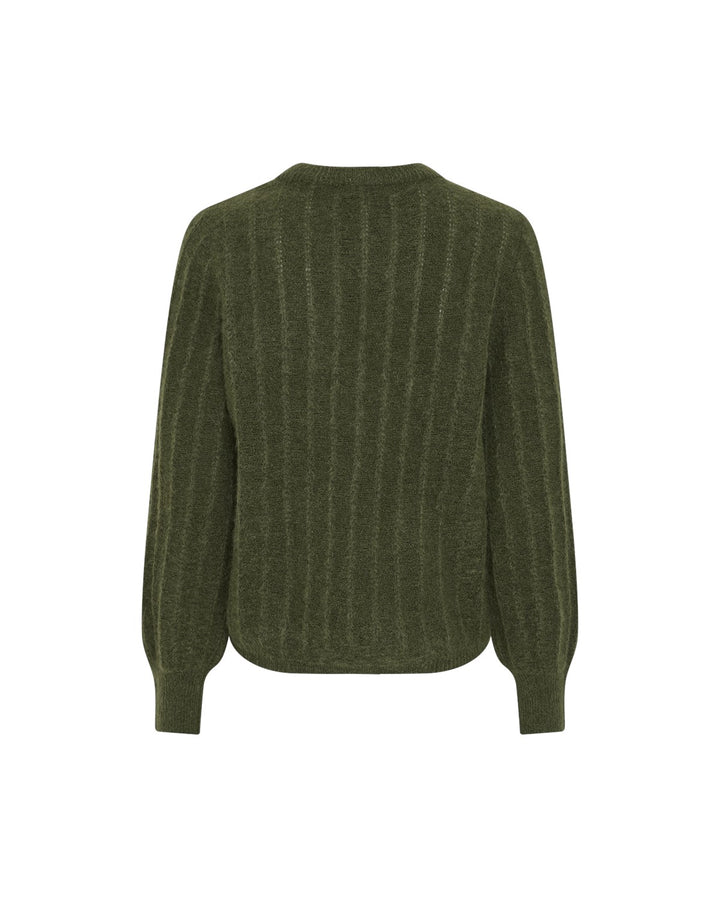 Mira Amalie Pullover Chive Melange