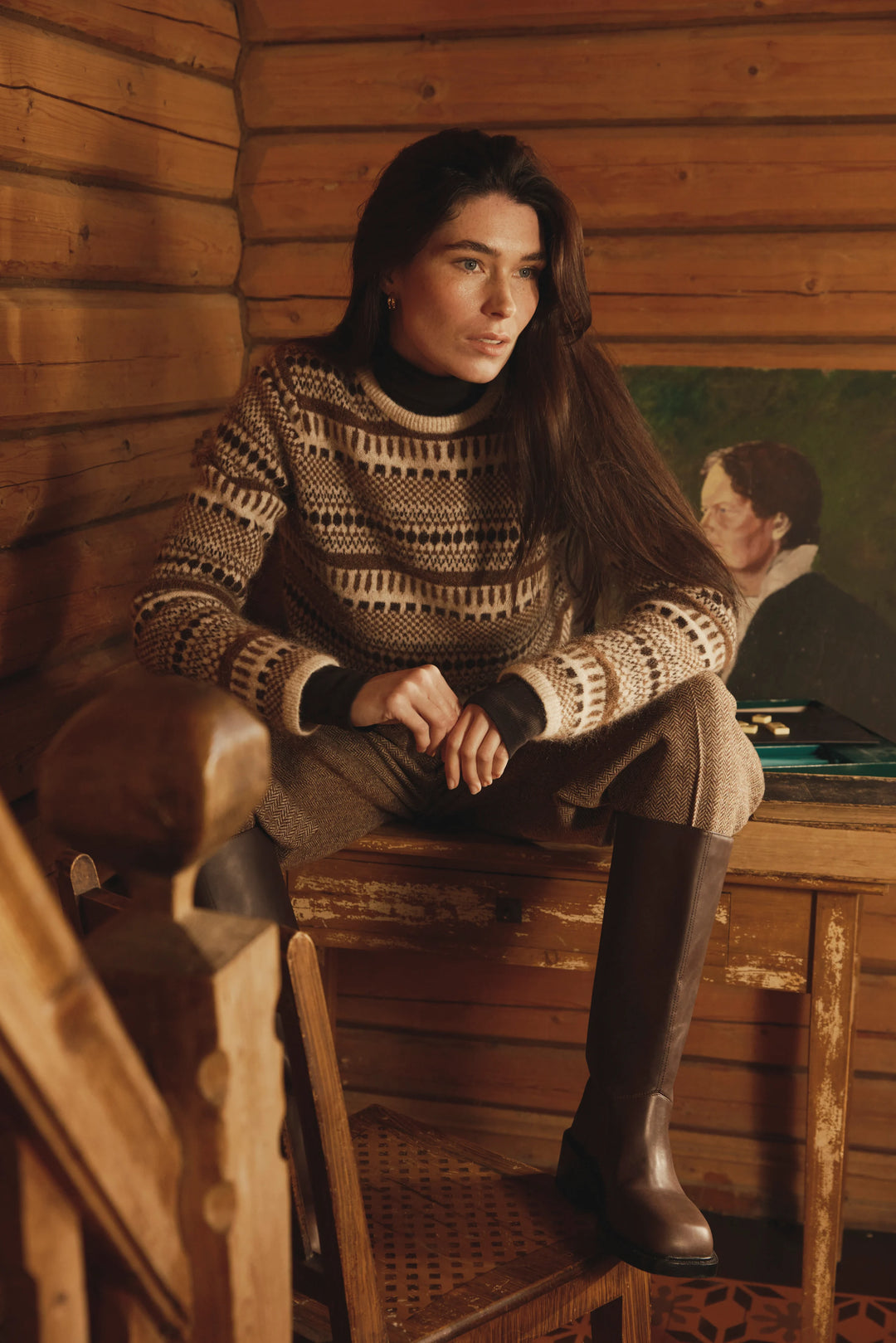 Lumi Knit Dark Brown