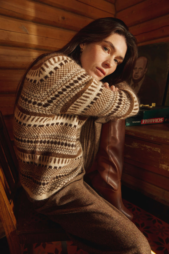 Lumi Knit Dark Brown