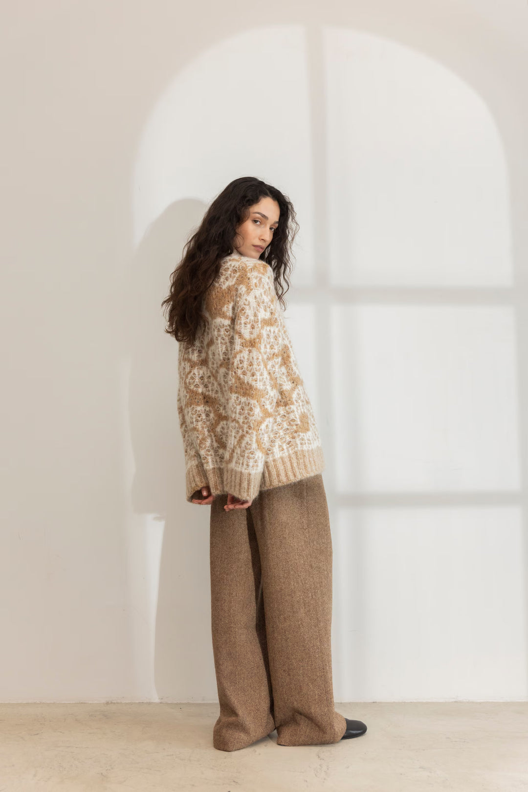 Bonnie Knit Camel