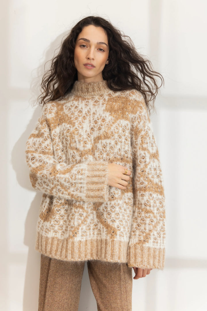 Bonnie Knit Camel