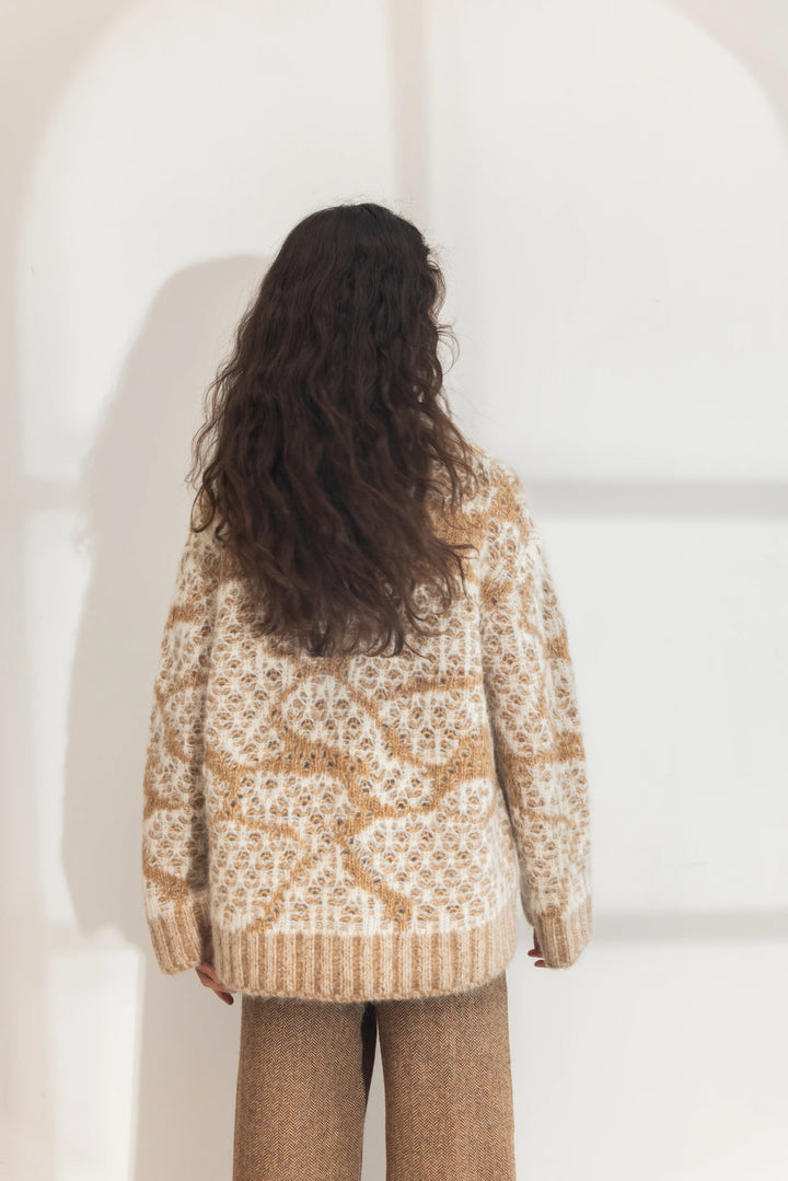 Bonnie Knit Camel