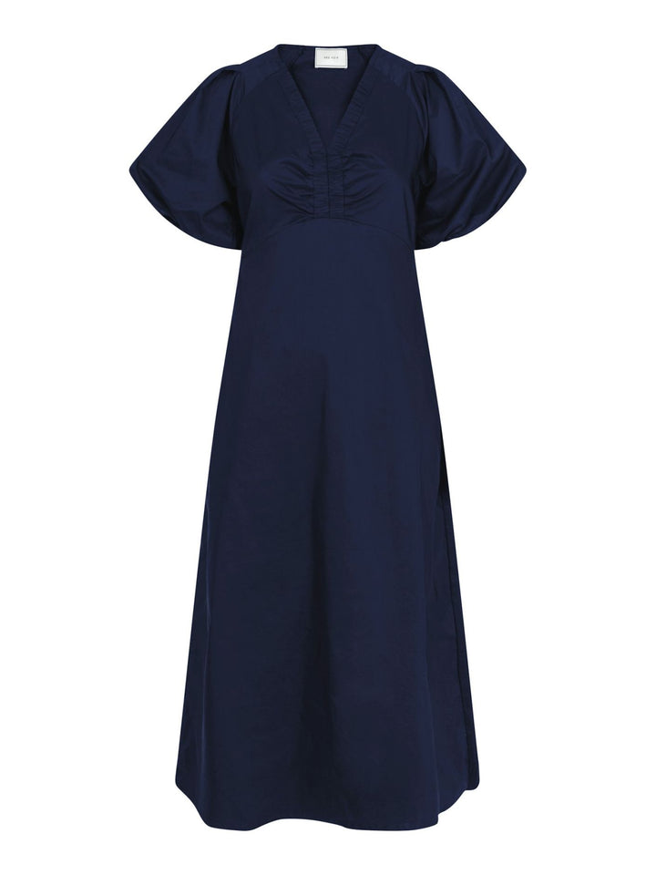 Illana Poplin Dress navy