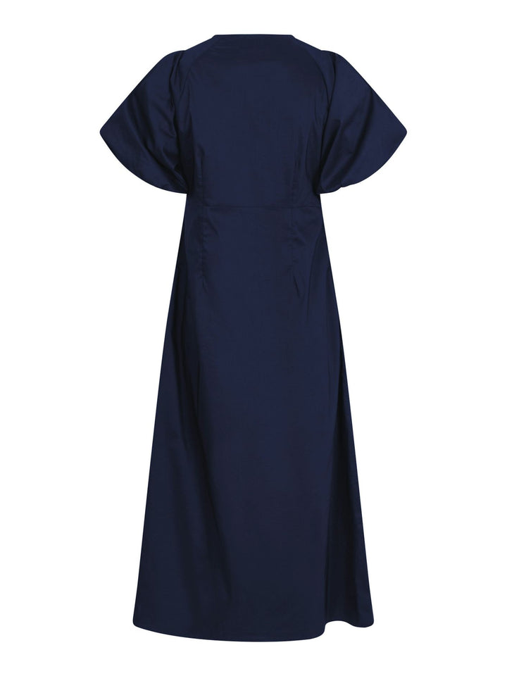 Illana Poplin Dress navy