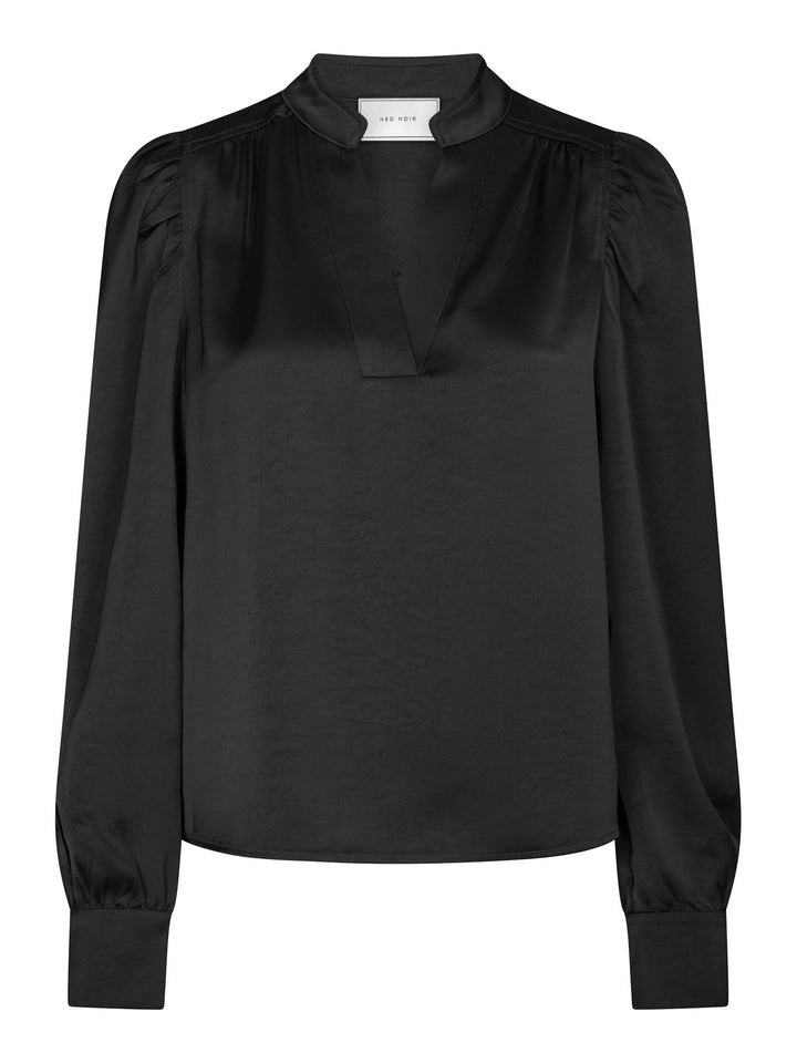Rosslyn Heavy Sateen Blouse Black