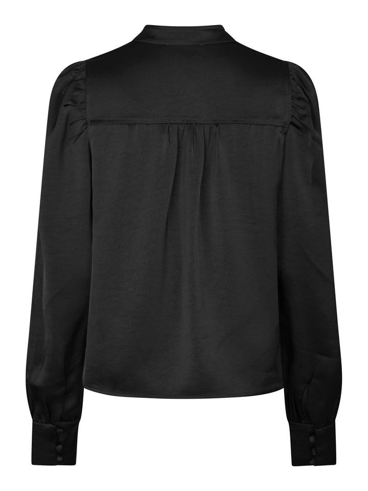 Rosslyn Heavy Sateen Blouse Black