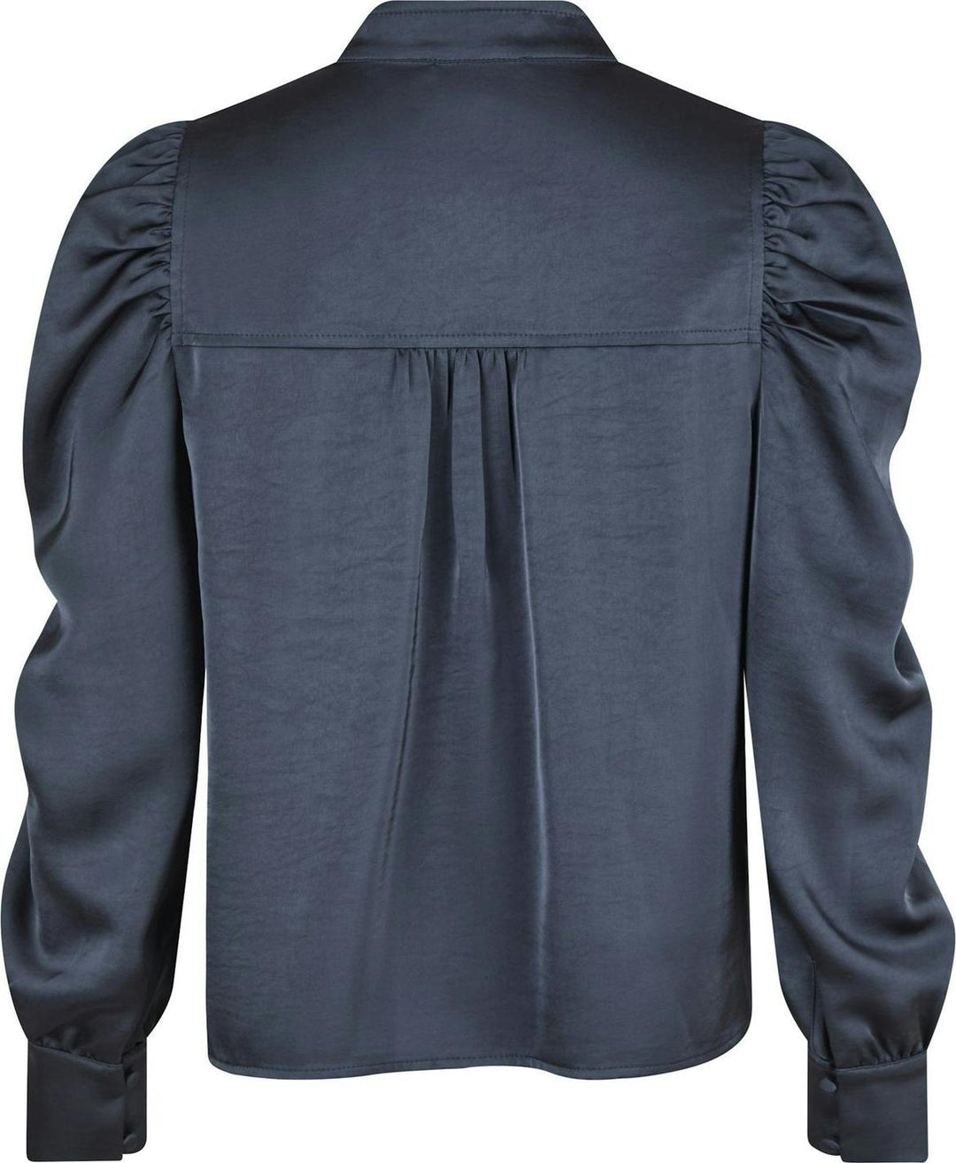 Rosslyn Heavy Sateen Blouse Midnight Blue