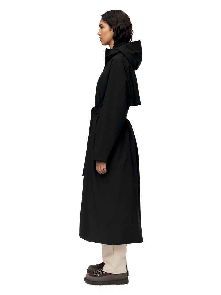 Åse Insulated Coat Black